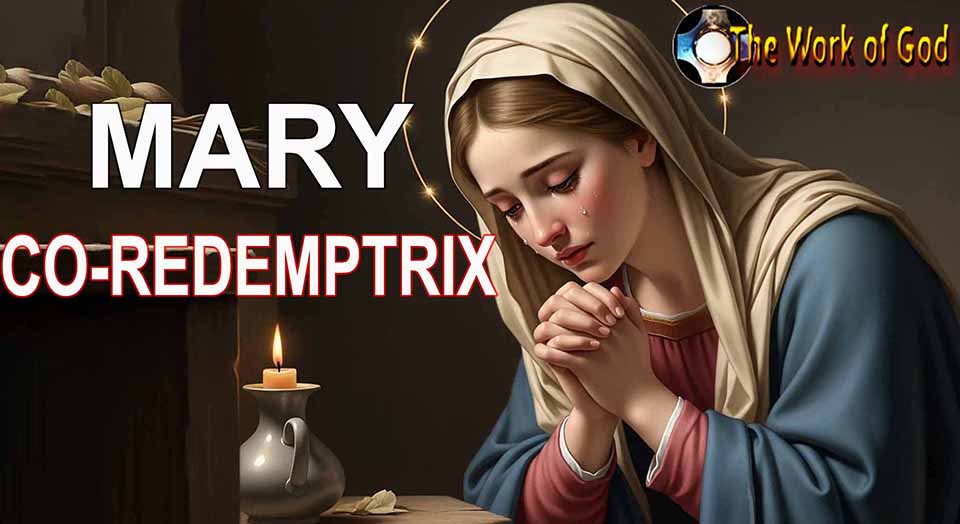Mary, Co-Redemptrix of the world - Our Lady of Sorrows - Blessed Virgin Mary Immaculate Conception.